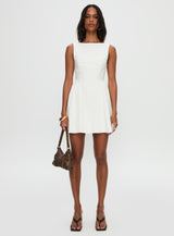 Maryvonne Mini Dress White