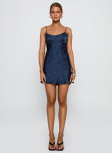 Clemence Mini Dress Navy