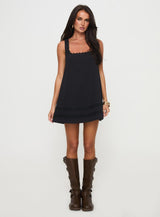 Alanah Mini Dress Black