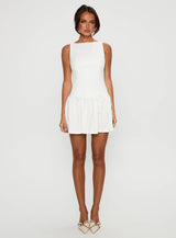 Milienne Mini Dress White