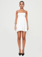 Ortega Mini Dress White