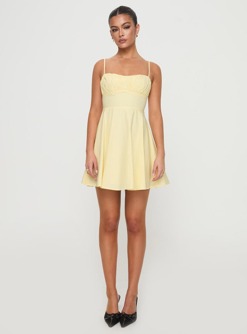 Xantha Mini Dress Yellow