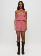 Lille Set Red Gingham