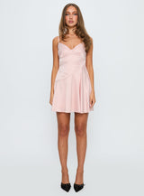 Summer Blush Mini Dress Pink