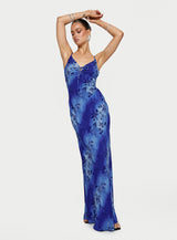 Lauraline Maxi Dress Blue