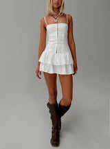Jazzmin Mini Dress White