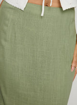 Giulia Knit Top White