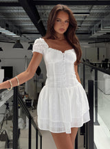 Bluegrove Mini Dress White