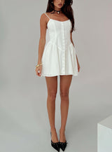 Toulouse Mini Dress White
