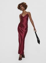 Marilyn Maxi Dress Wine