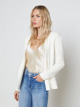 Lacey Knit Blazer
