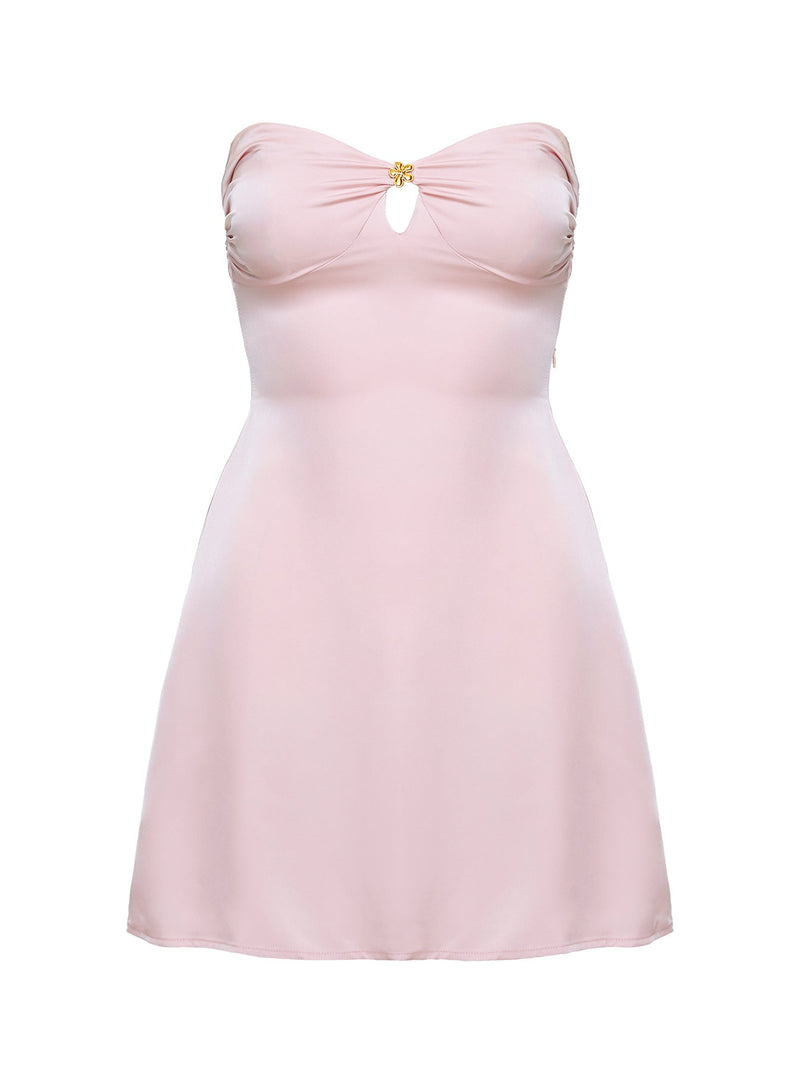 Americano Mini Dress Pink Petite