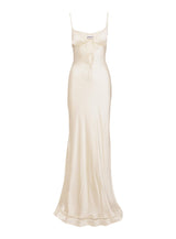 Aphrodyte Lace Maxi Dress Cream