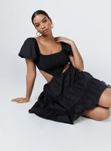 Amber Mini Dress Black