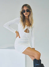 Trixibelle Mini Dress White