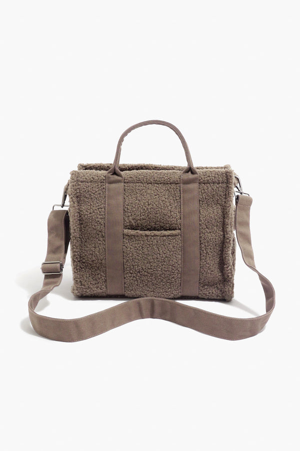 Small Sherpa Sloane Tote - Warm Ash