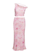 Devereaux One Shoulder Set Pink