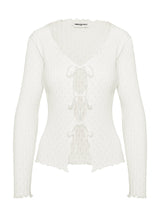 Girl Gone Wild Long Sleeve Top White