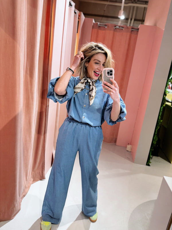 Milou Pants - Lichtblauw
