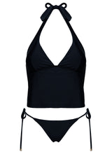 Kenai Halter Tankini Top Black