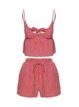 Lille Set Red Gingham