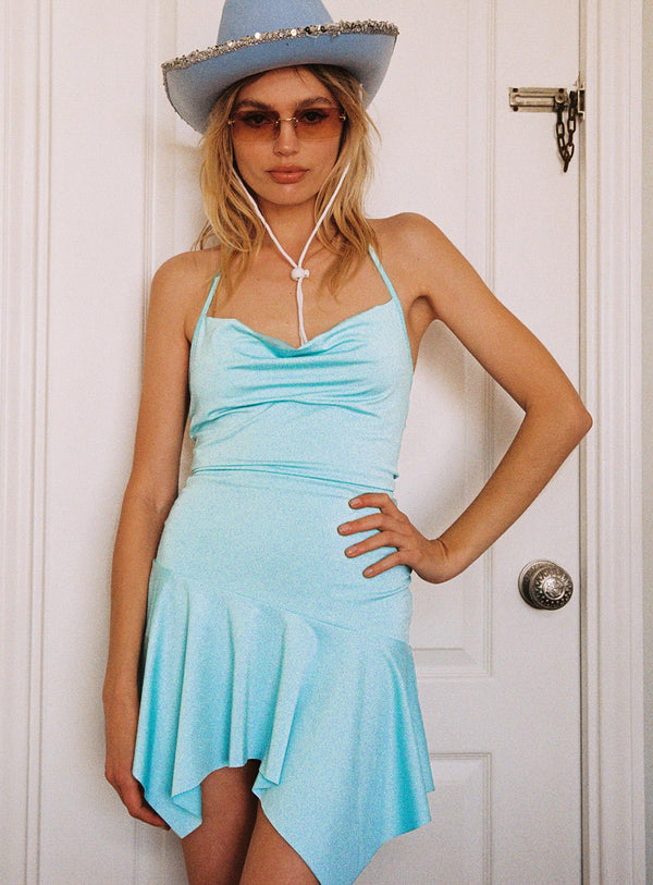 Jaiden Mini Dress Blue