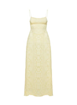 South Of France Maxi Dress Yellow Petite
