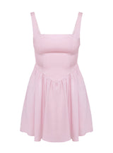 Straplie Mini Dress Pink