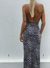 Knox Maxi Dress Zebra