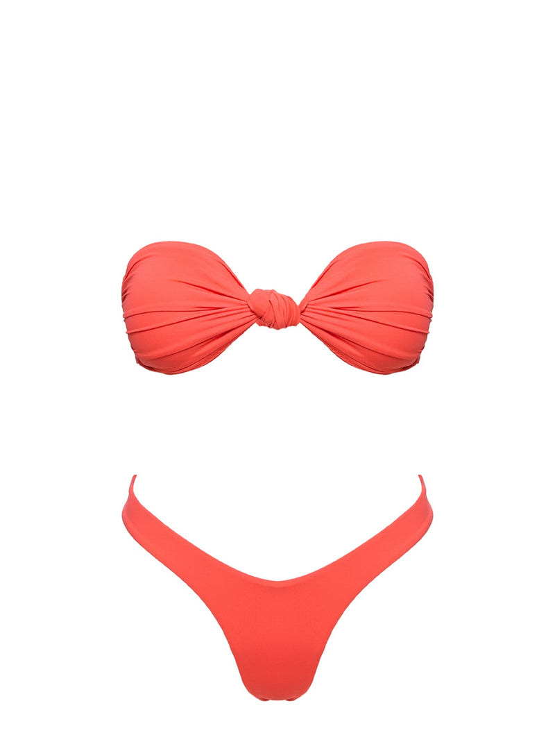 Getting Warmer Bikini Top Orange